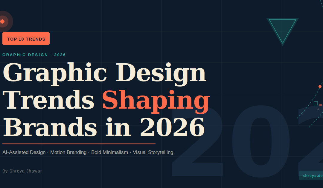 Top 10 Graphic Design Trends Shaping Brand Strategy in 2026